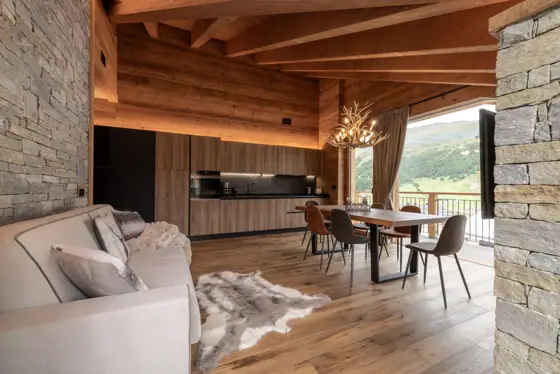 Wohnbereich, Chalet Pandora Livigno, Foto 1