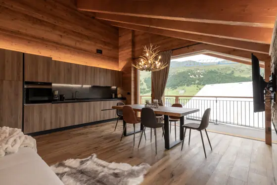 Wohnbereich, Chalet Pandora Livigno, Foto 9